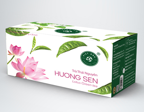 Trà Thái Nguyên hương sen 50g "trà túi lọc"