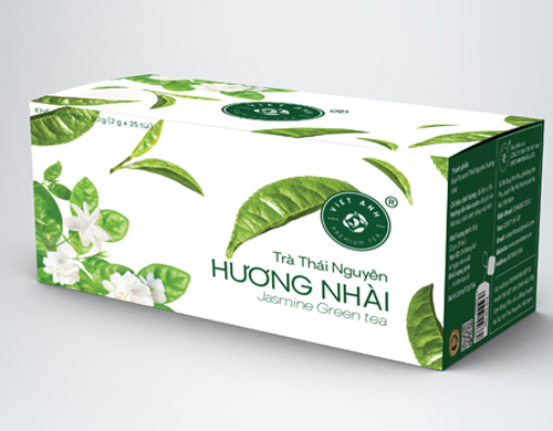 Trà Thái Nguyên hương nhài 50g "trà túi lọc"